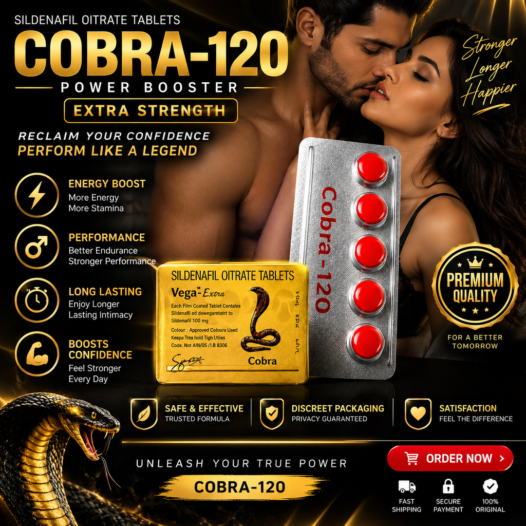 Cobra 5 Tablets (120 mg)