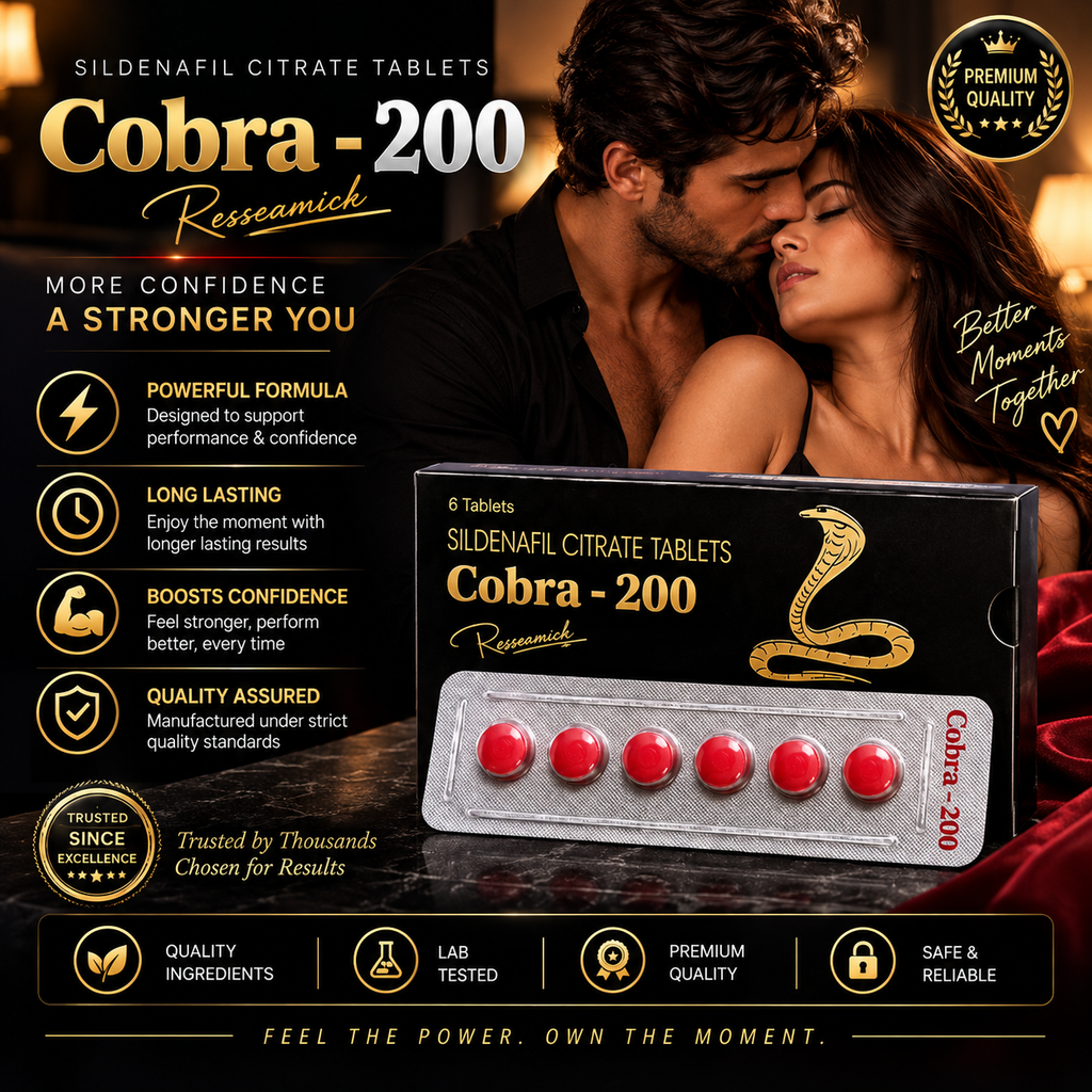 Cobra 6 Tablets (200 mg)