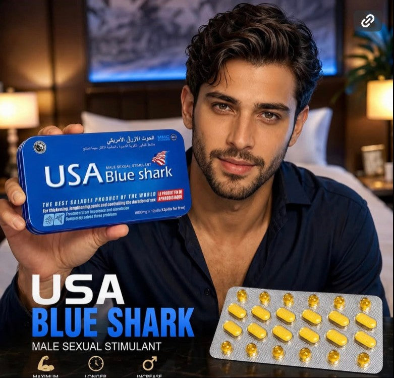USA Blue Shark Tablets